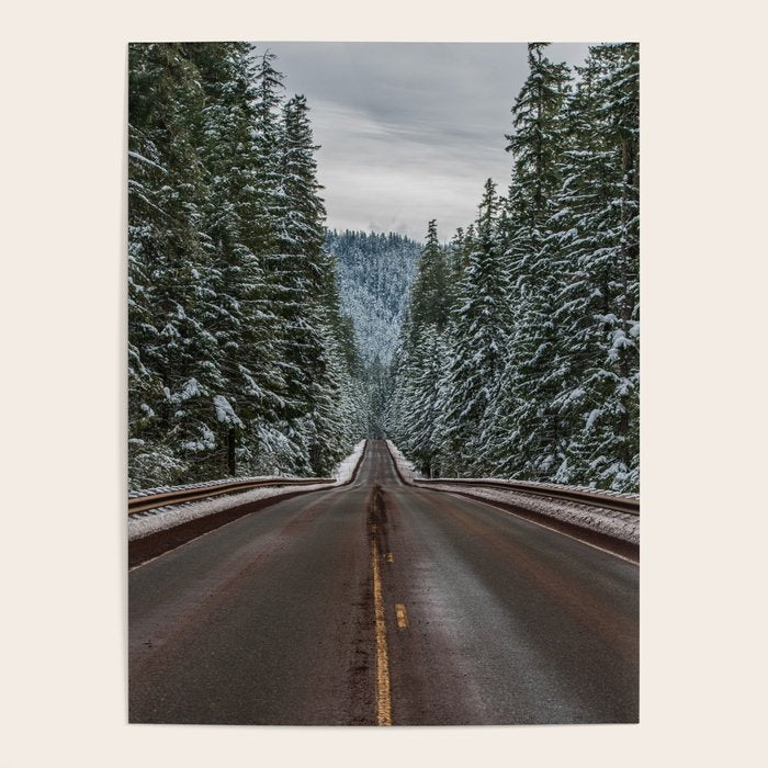 Winter Road Trip - Pacific Northwest Nature Photography Poster Gallery Image 4