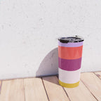 Sunset Stripes Travel Mug Gallery Image 4