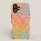 MISTY FIELD OF FLOWERS iPhone Case Gallery Image 1