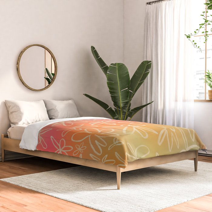 MISTY FIELD OF FLOWERS Comforter Gallery Image 2