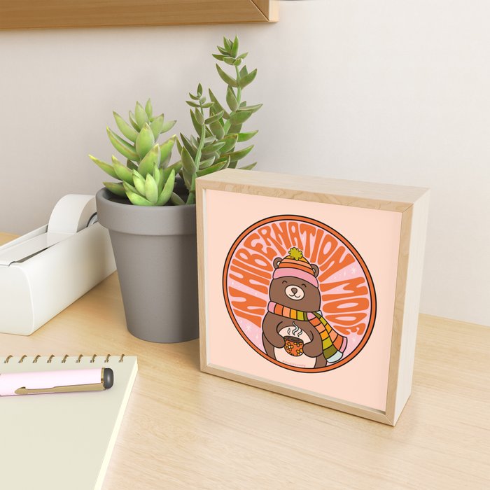 Hibernation Mode Mini Art Print Gallery Image 2