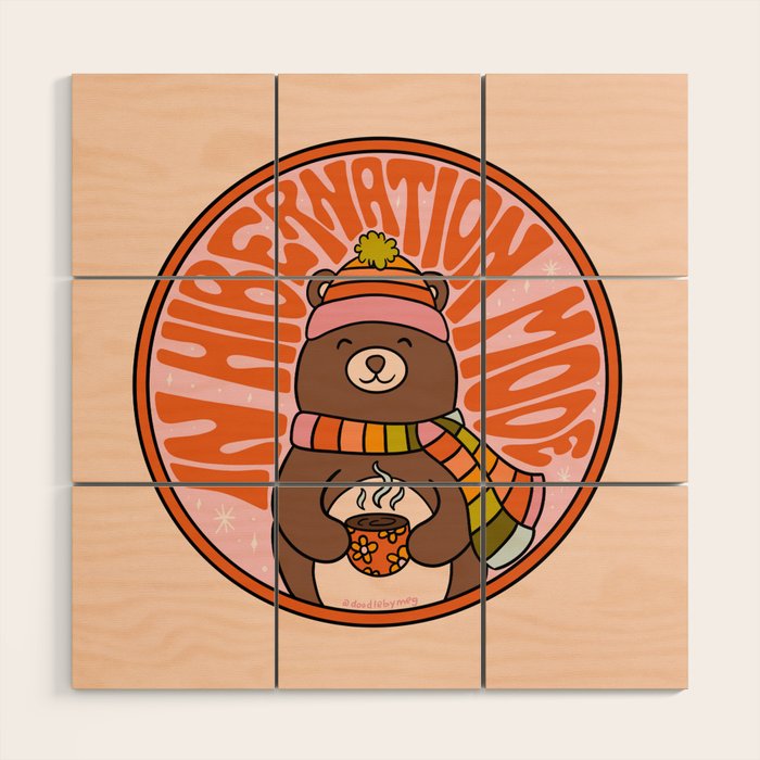 Hibernation Mode Wood Wall Art Gallery Image 1