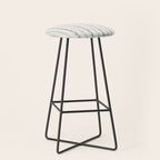 Natural Palm Stripe Stool Gallery Image 1