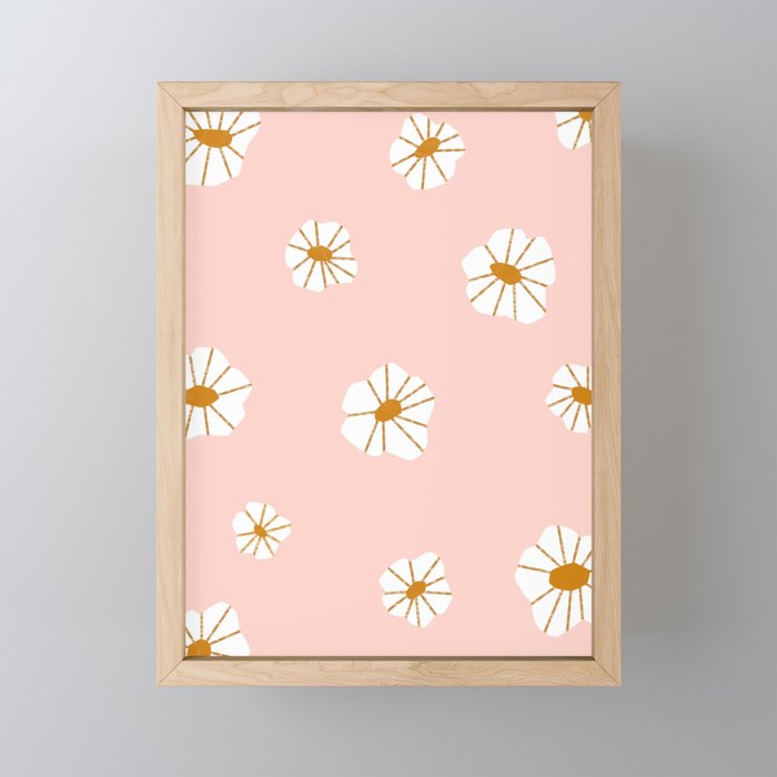 Scattered Flowers Mini Art Print Gallery Image 1