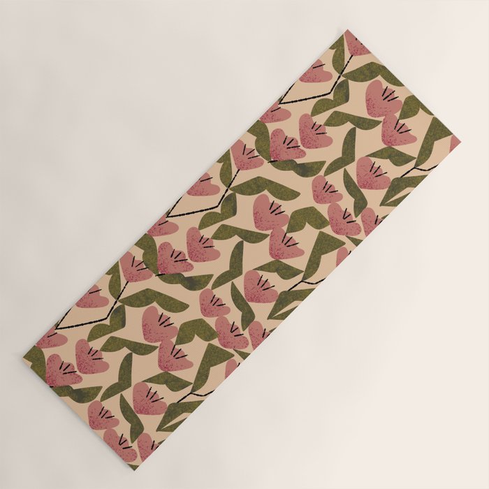 Wild Tulips Yoga Mat Gallery Image 1