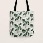 Cat and Plant 11 Pattern Tote Bag Gallery Image 1