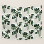 Cat and Plant 11 Pattern Wall Tapestry Gallery Image 4