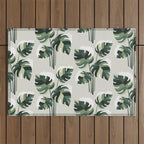 Cat and Plant 11 Pattern Outdoor Rug Gallery Image 1