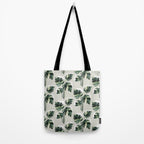 Cat and Plant 11 Pattern Tote Bag Gallery Image 2