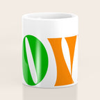 Rainbow LOVE - Groovy Repeat! Coffee Mug Gallery Image 4