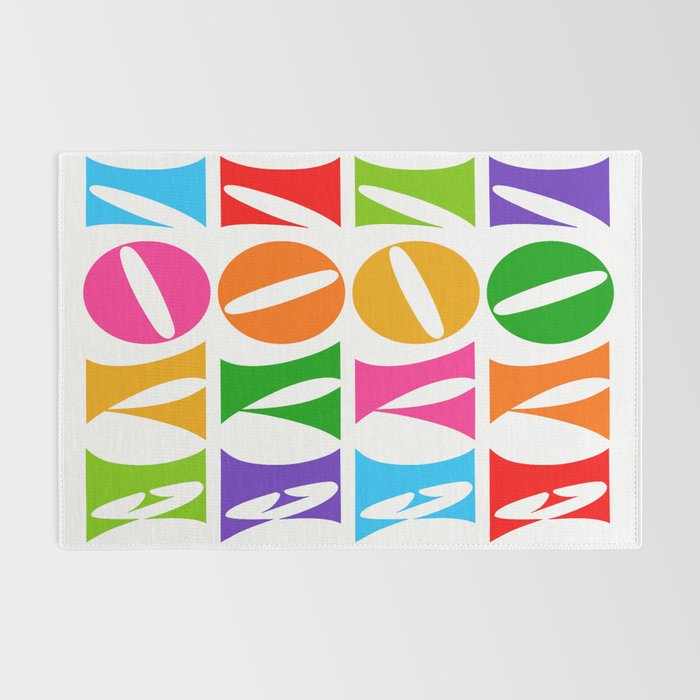Rainbow LOVE - Groovy Repeat! Rug Gallery Image 2