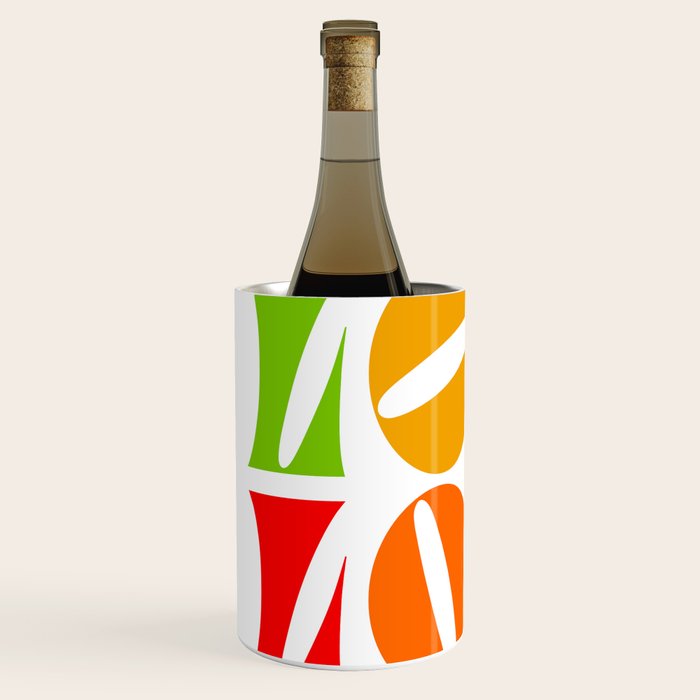 Rainbow LOVE - Groovy Repeat! Wine Chiller Gallery Image 2