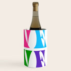Rainbow LOVE - Groovy Repeat! Wine Chiller Gallery Image 3