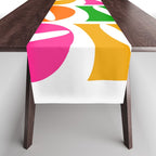 Rainbow LOVE - Groovy Repeat! Table Runner Gallery Image 1