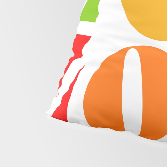 Rainbow LOVE - Groovy Repeat! Pillow Sham Gallery Image 4