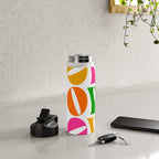 Rainbow LOVE - Groovy Repeat! Water Bottle Gallery Image 4