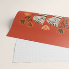 Striped Cat Pair Wrapping Paper Gallery Image 2