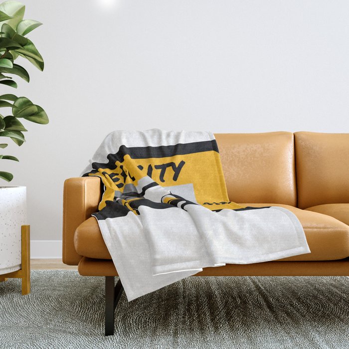 Pittsburgh Steel City 412 Vintage Music Cassette Tape Throw Blanket Gallery Image 1