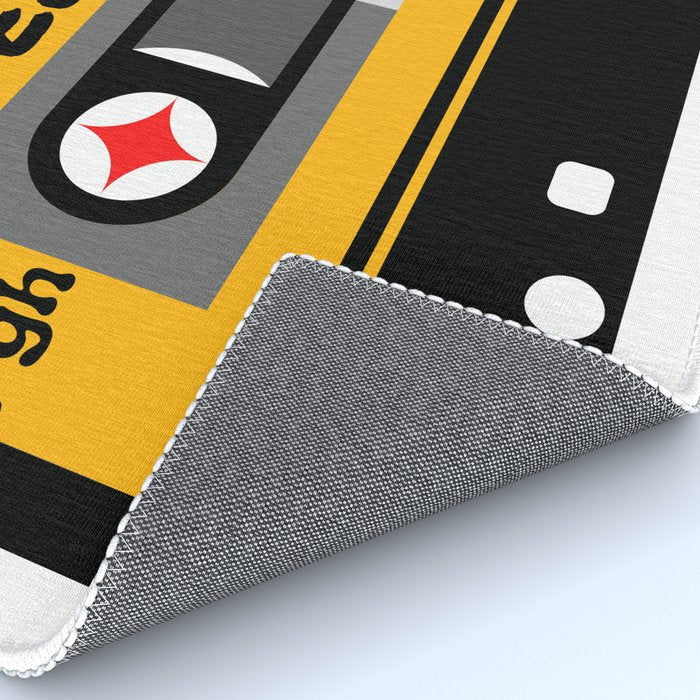 Pittsburgh Steel City 412 Vintage Music Cassette Tape Rug Gallery Image 4