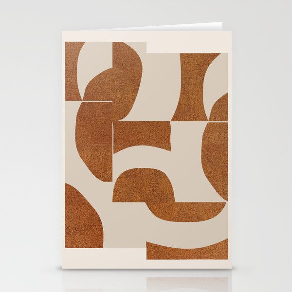 Minimal Geometric Shapes 227 Stationery Card Gallery Image 2