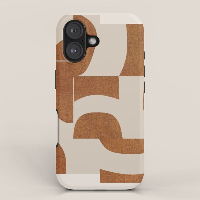 Minimal Geometric Shapes 227 iPhone Case Gallery Image 1
