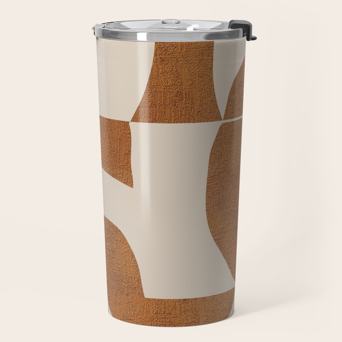 Minimal Geometric Shapes 227 Travel Mug Gallery Image 2