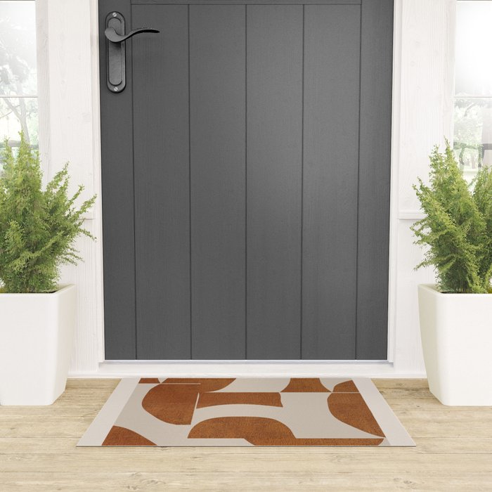 Minimal Geometric Shapes 227 Welcome Mat Gallery Image 3