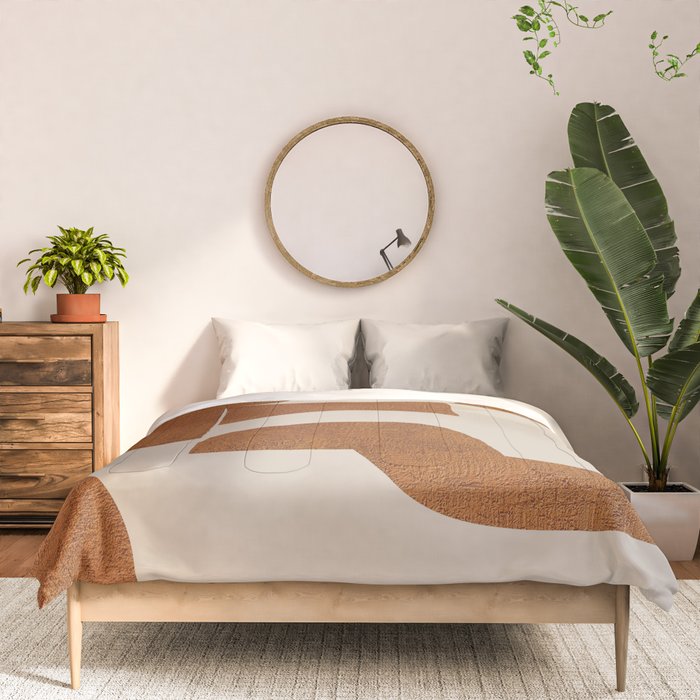 Minimal Geometric Shapes 227 Comforter Gallery Image 3