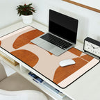 Minimal Geometric Shapes 227 Desk Mat Gallery Image 2