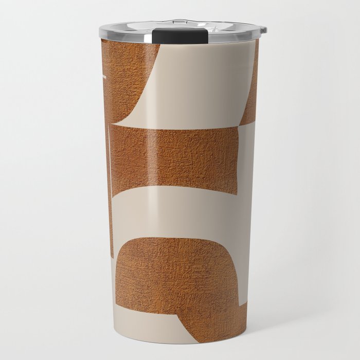 Minimal Geometric Shapes 227 Travel Mug Gallery Image 1