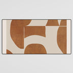 Minimal Geometric Shapes 227 Desk Mat Gallery Image 3