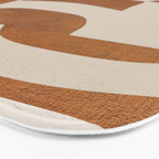 Minimal Geometric Shapes 227 Bath Mat Gallery Image 3