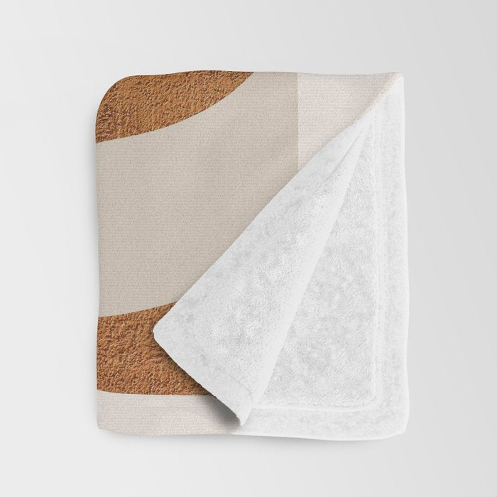 Minimal Geometric Shapes 227 Throw Blanket Gallery Image 3