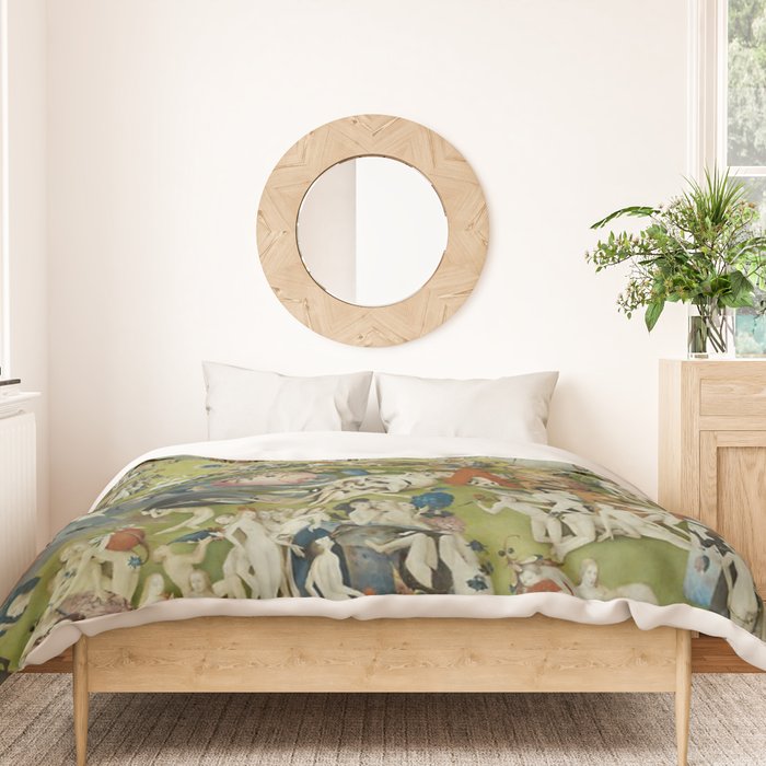 Hieronymus Bosch The Garden of Earthly Delights Duvet Cover Gallery Image 3