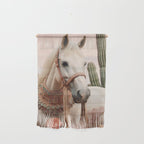 Desert Bohemian Garden Horse Wall Hanging Gallery Image 1