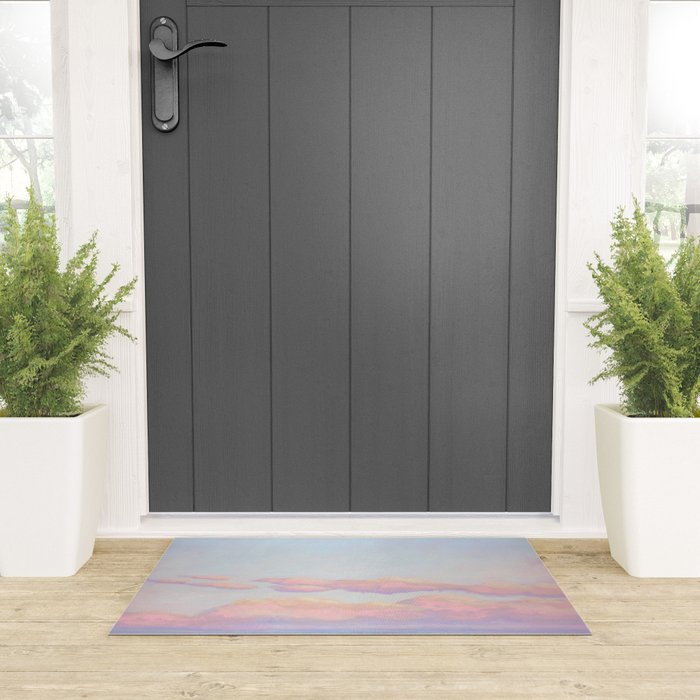 Peaceful Evening Water Scene Welcome Mat Gallery Image 3