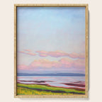 Peaceful Evening Water Scene Serving Tray Gallery Image 1