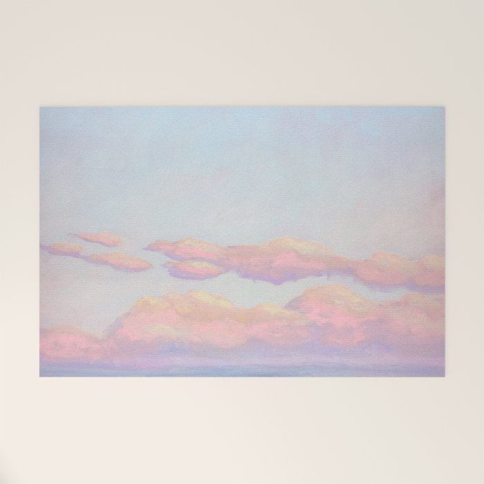 Peaceful Evening Water Scene Welcome Mat Gallery Image 1