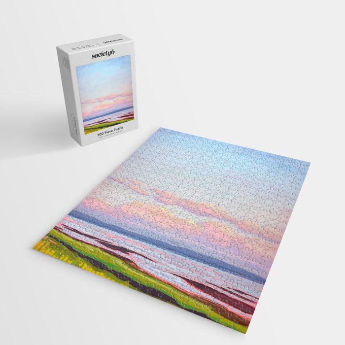 Peaceful Evening Water Scene Jigsaw Puzzle Gallery Image 2