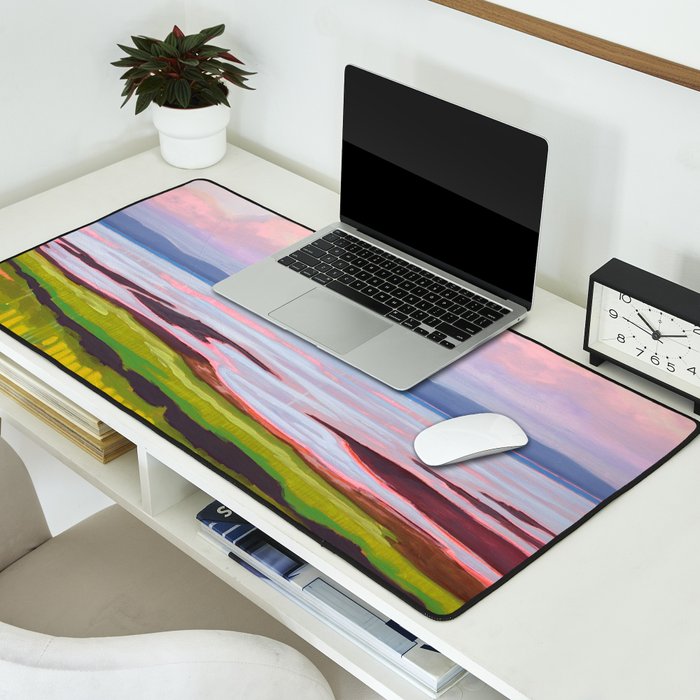 Peaceful Evening Water Scene Desk Mat Gallery Image 2