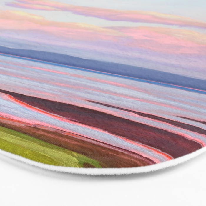 Peaceful Evening Water Scene Bath Mat Gallery Image 3