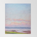 Peaceful Evening Water Scene Throw Blanket Gallery Image 2