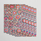 Shakhrisyabz Suzani Uzbek Embroidery Print Wrapping Paper Gallery Image 3