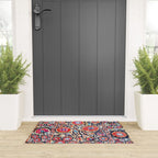 Shakhrisyabz Suzani Uzbek Embroidery Print Welcome Mat Gallery Image 3