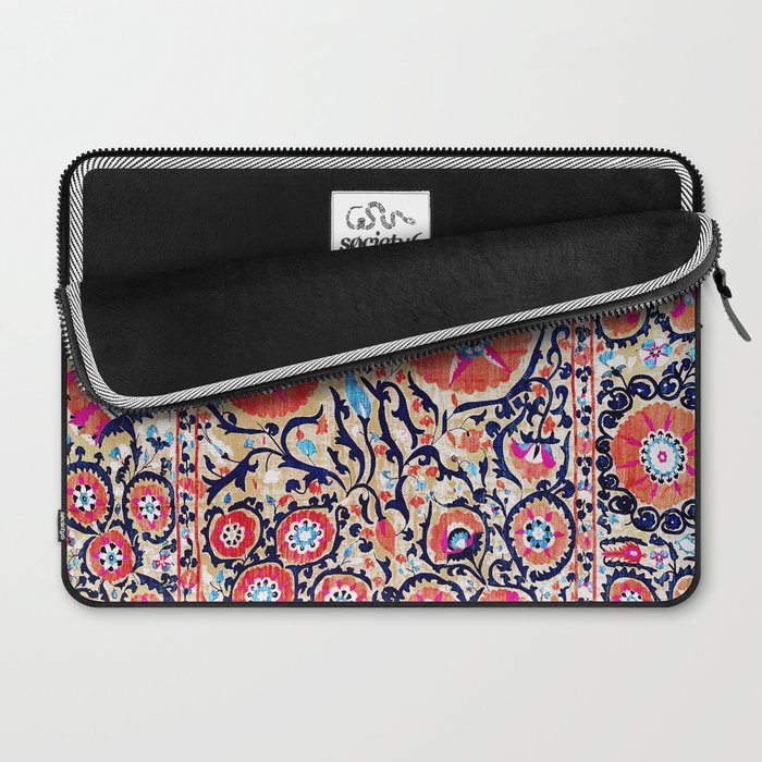 Shakhrisyabz Suzani Uzbek Embroidery Print Laptop Sleeve Gallery Image 2
