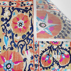 Shakhrisyabz Suzani Uzbek Embroidery Print Wall Tapestry Gallery Image 3