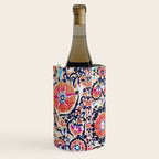 Shakhrisyabz Suzani Uzbek Embroidery Print Wine Chiller Gallery Image 3