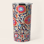 Shakhrisyabz Suzani Uzbek Embroidery Print Travel Mug Gallery Image 1