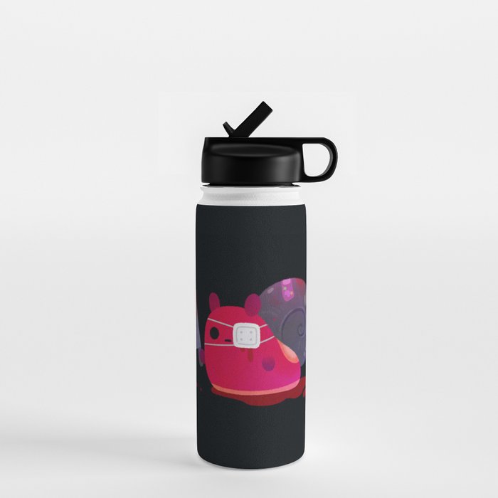 super cute snail Water Bottle Gallery Image 1