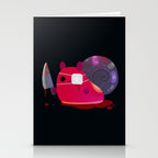 super cute snail Stationery Card Gallery Image 2